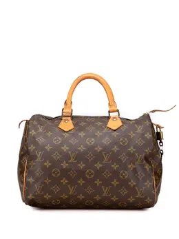 Louis Vuitton Pre-Owned: Коричневая сумка 