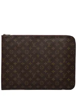 Louis Vuitton Pre-Owned: Коричневая сумка 