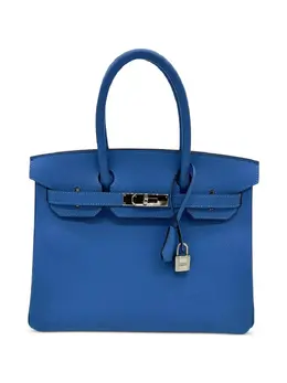 Hermès Pre-Owned: Голубая сумка 