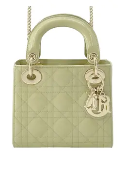Christian Dior Pre-Owned: Зелёная сумка 