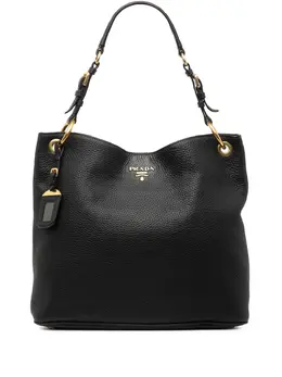 Prada Pre-Owned: Чёрная сумка 