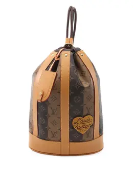 Louis Vuitton Pre-Owned: Коричневый рюкзак 