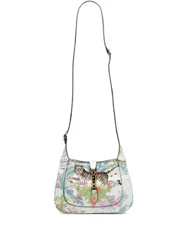 Gucci Pre-Owned: Голубая сумка через плечо 