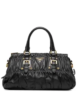 Prada Pre-Owned: Чёрная сумка 