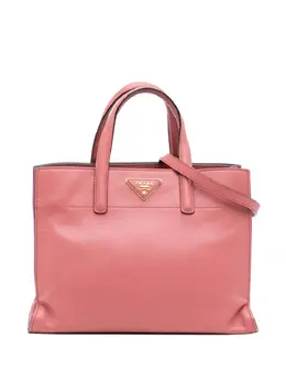 Prada Pre-Owned: Розовая сумка-шоппер 