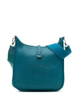 Hermès Pre-Owned: Голубая сумка через плечо 