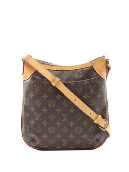 Louis Vuitton Pre-Owned: Коричневая сумка через плечо 