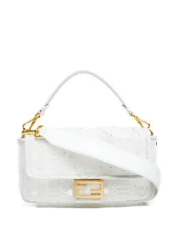 Fendi Pre-Owned: Белая сумка-шоппер 