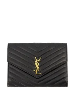 Saint Laurent: Чёрный клатч 