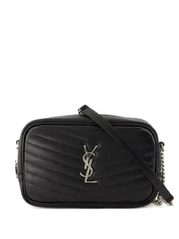 Saint Laurent: Чёрная сумка  Lou