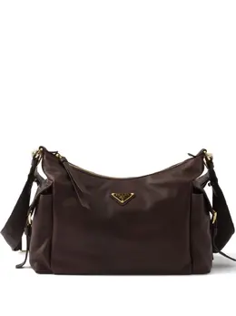Prada: Коричневая сумка 