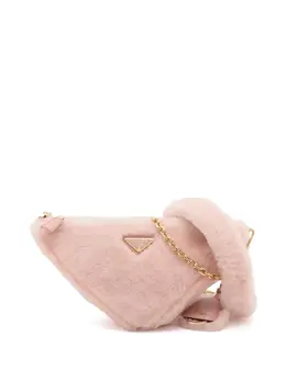 Prada Pre-Owned: Розовая сумка 