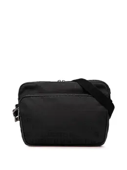 Fendi Pre-Owned: Чёрная сумка через плечо 