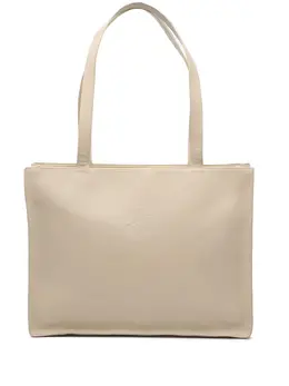 CHANEL Pre-Owned: Коричневая сумка-шоппер 