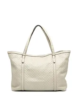 Gucci Pre-Owned: Белая сумка-шоппер 