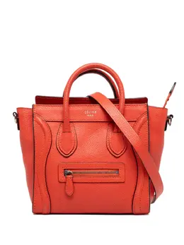 Celine Pre-Owned: Оранжевая сумка-шоппер 