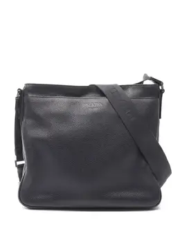 Prada Pre-Owned: Тёмная сумка через плечо 