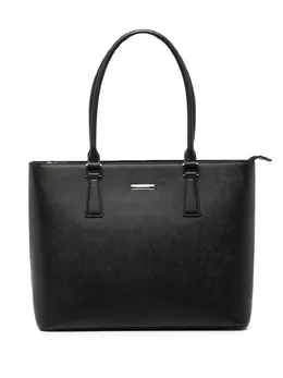 Burberry Pre-Owned: Чёрная сумка-шоппер 