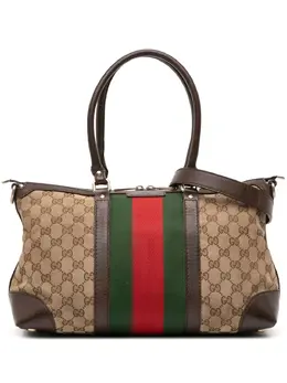 Gucci Pre-Owned: Коричневая сумка 