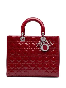 Christian Dior Pre-Owned: Серебристая сумка 