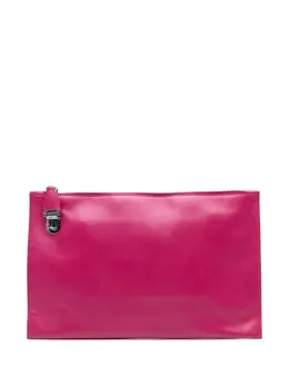 Prada Pre-Owned: Розовый клатч 