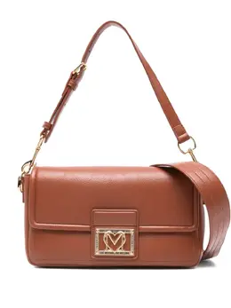 Love Moschino: Коричневая сумка 