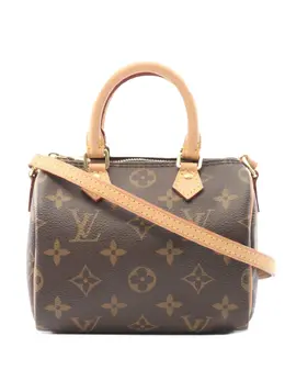 Louis Vuitton Pre-Owned: Коричневая сумка 