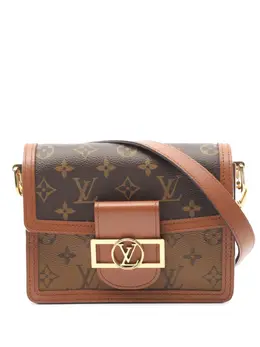 Louis Vuitton Pre-Owned: Коричневая сумка 