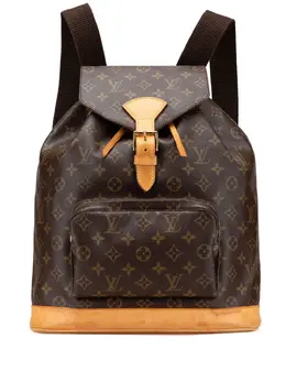 Louis Vuitton Pre-Owned: Коричневый рюкзак 
