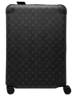 Louis Vuitton Pre-Owned: Чёрная дорожная сумка 