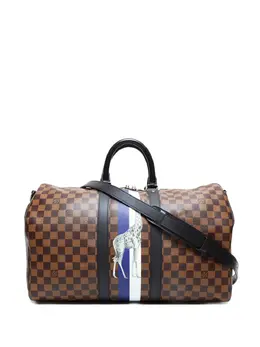 Louis Vuitton Pre-Owned: Коричневая сумка 