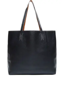 Hermès Pre-Owned: Чёрная сумка-шоппер 