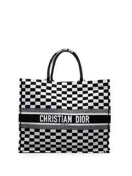 Christian Dior Pre-Owned: Чёрная сумка-шоппер 