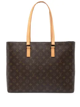 Louis Vuitton Pre-Owned: Коричневая сумка-шоппер 