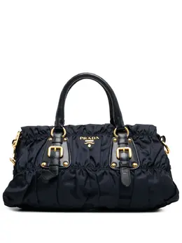 Prada Pre-Owned: Чёрная сумка 