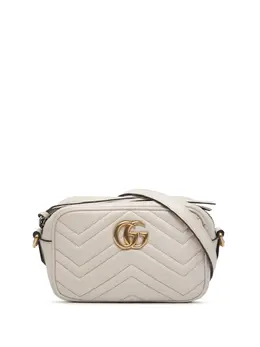 Gucci Pre-Owned: Белая сумка через плечо 