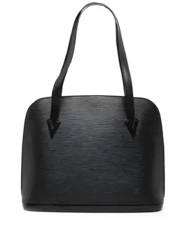 Louis Vuitton Pre-Owned: Чёрная сумка 