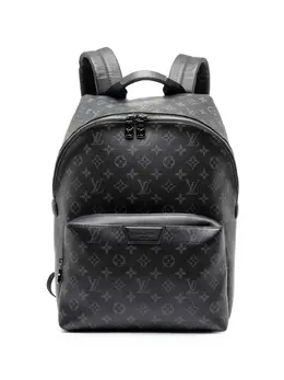 Louis Vuitton Pre-Owned: Чёрный рюкзак 