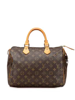 Louis Vuitton Pre-Owned: Коричневая сумка 