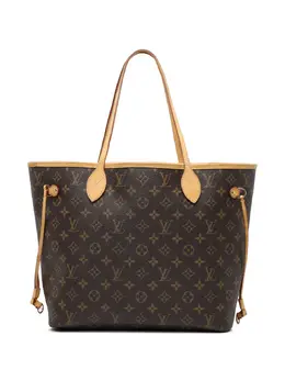 Louis Vuitton Pre-Owned: Коричневая сумка-шоппер 