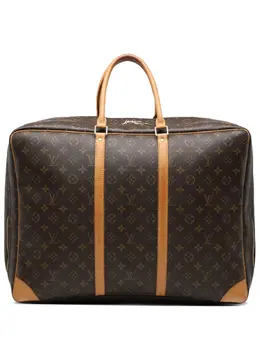 Louis Vuitton Pre-Owned: Коричневая дорожная сумка 