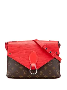 Louis Vuitton Pre-Owned: Коричневая сумка через плечо 