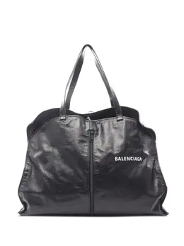 Balenciaga Pre-Owned: Чёрная сумка-шоппер 