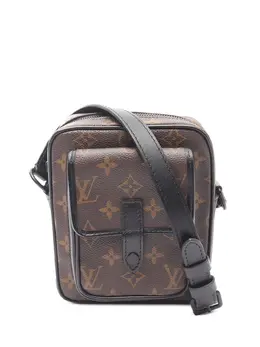 Louis Vuitton Pre-Owned: Коричневая сумка через плечо 