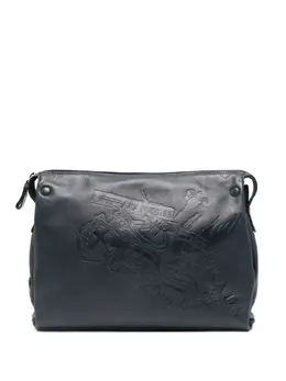 Prada Pre-Owned: Голубой клатч 