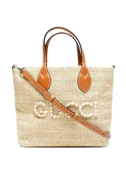 Gucci Pre-Owned: Бежевая сумка 