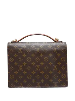 Louis Vuitton Pre-Owned: Коричневая сумка на руку 