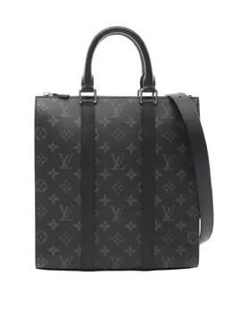 Louis Vuitton Pre-Owned: Чёрная сумка 