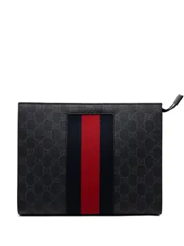 Gucci Pre-Owned: Чёрный клатч 