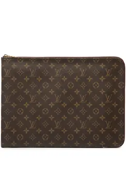 Louis Vuitton Pre-Owned: Коричневая сумка 